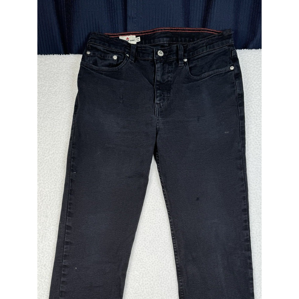 American Giant Black Jeans Skinny FIT - Men's 30x32 Fits 30x30 - Picture 3 of 13